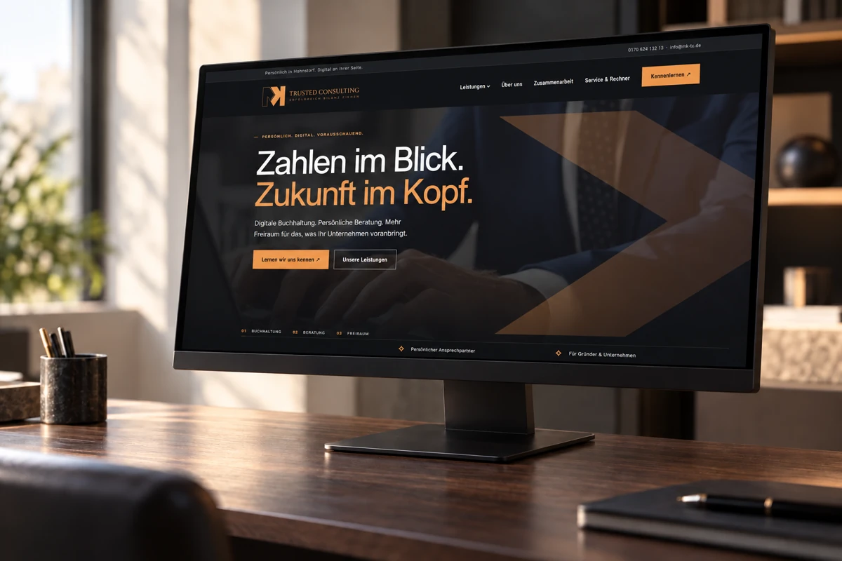 Projektvorschau für MK Trusted Consulting