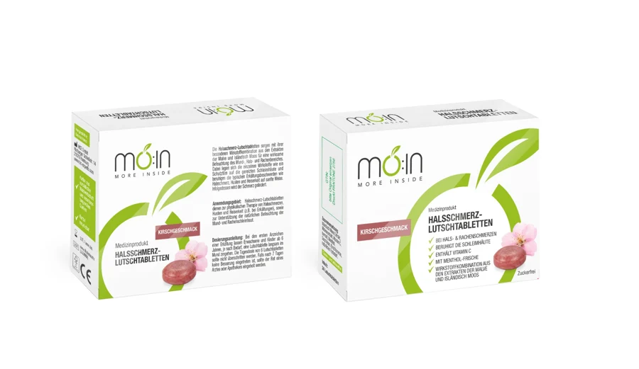 möin Halsschmerztabletten