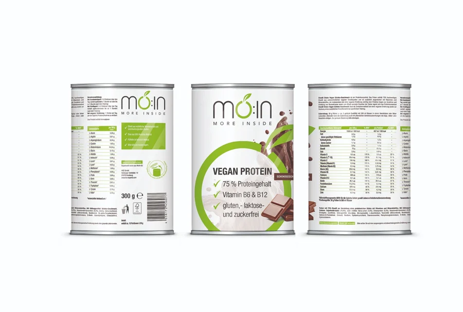 möin Whey-Produktverpackung