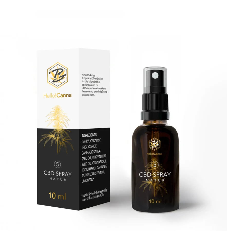 HelloCanna – CBD Spray Natur