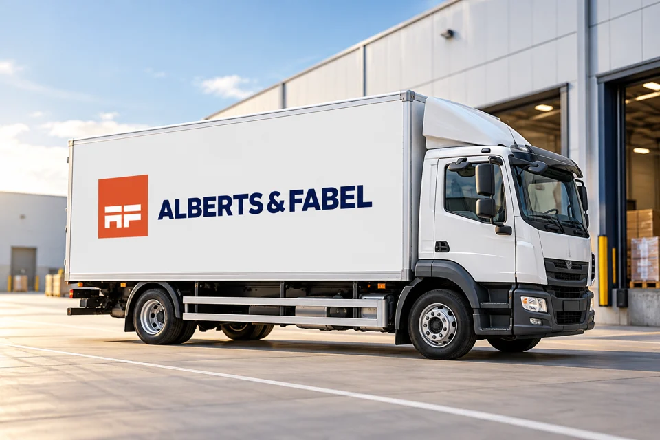 Markenwelt · Alberts & Fabel: Flotte · Fahrzeug