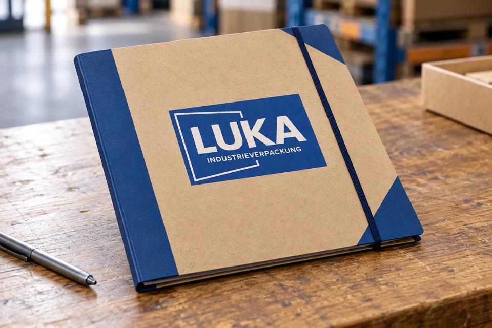 Markenwelt · LUKA Industrieverpackung: Projektunterlagen · Mappe