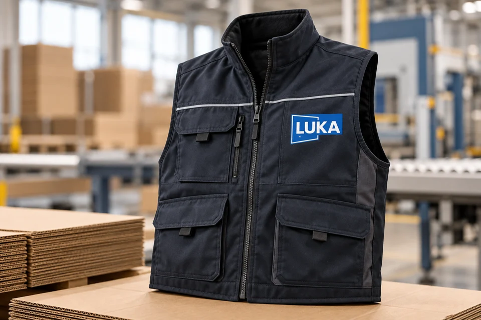Markenwelt · LUKA Industrieverpackung: Teamtextil · Fertigung