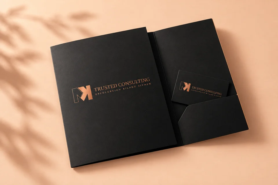 Markenwelt · MK Trusted Consulting: Präsentationsmappe · Studio