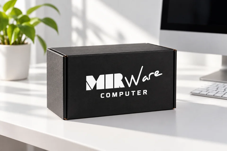 Markenwelt · MRWare Computer: Versandkarton · Technik